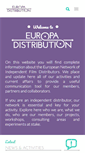 Mobile Screenshot of europa-distribution.org